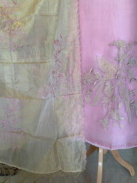 Pink Blush Birdsong-3 Piece Suit Set