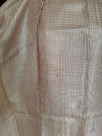 Beige Kota Silk-3 Peice Suit Set