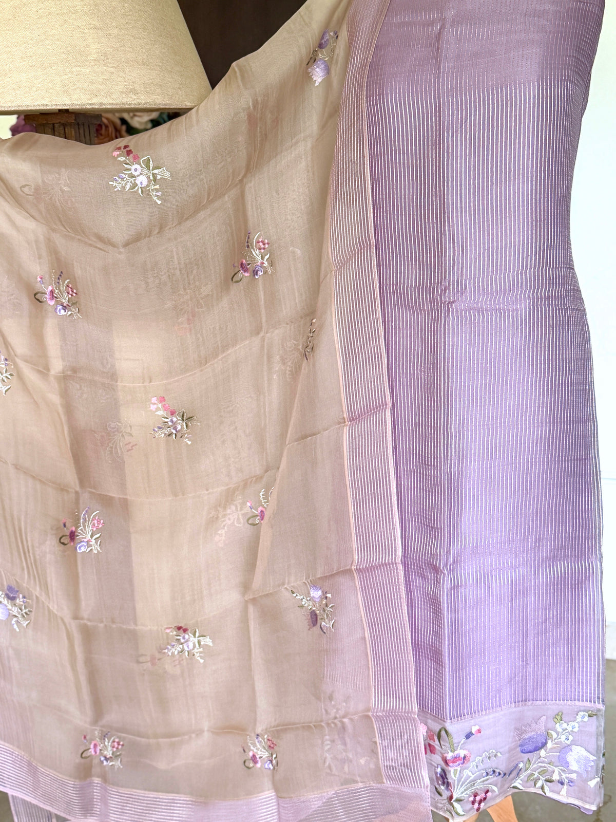 Lavender Wisper-3 Piece Suit Set