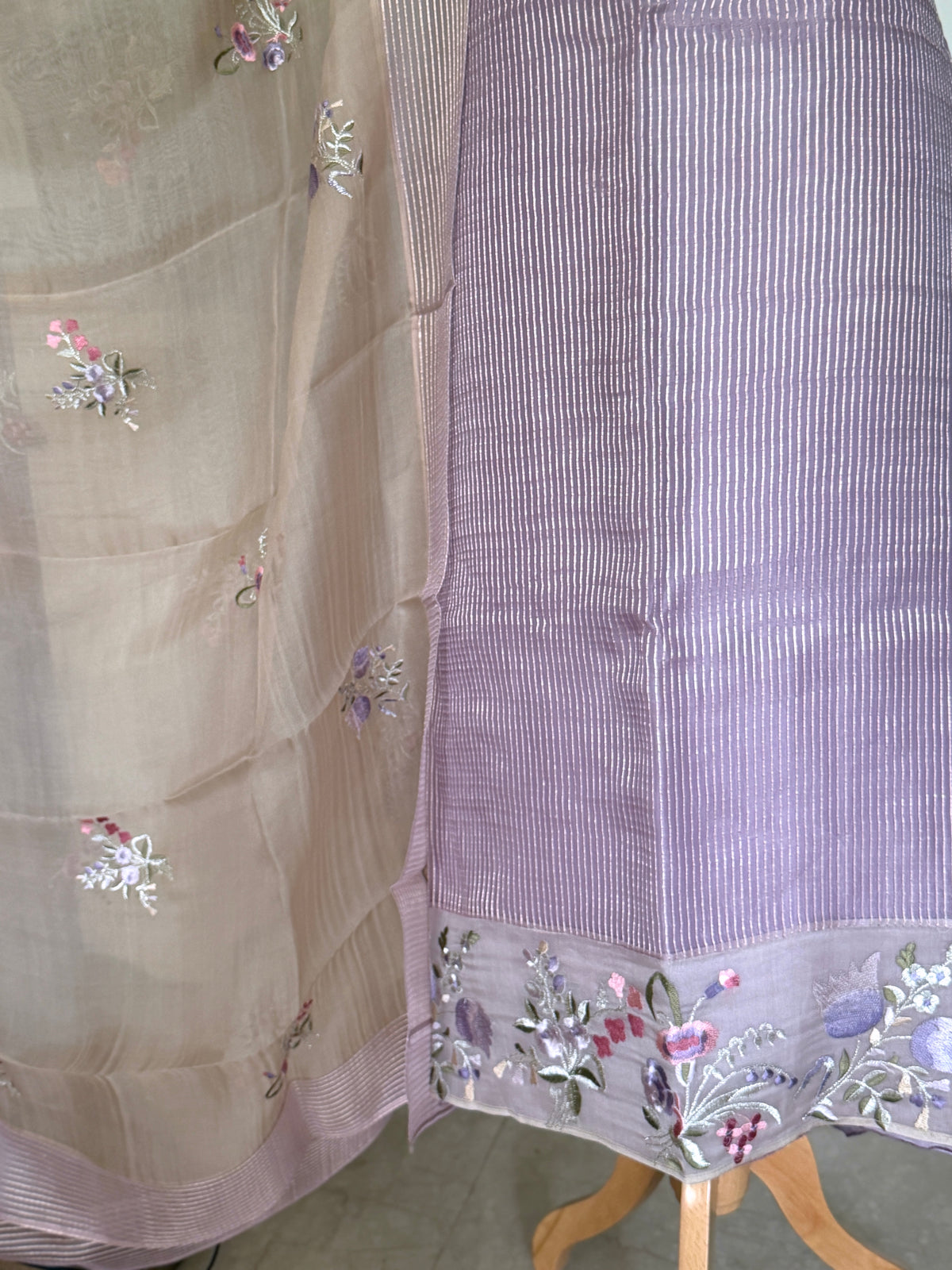 Lavender Wisper-3 Piece Suit Set
