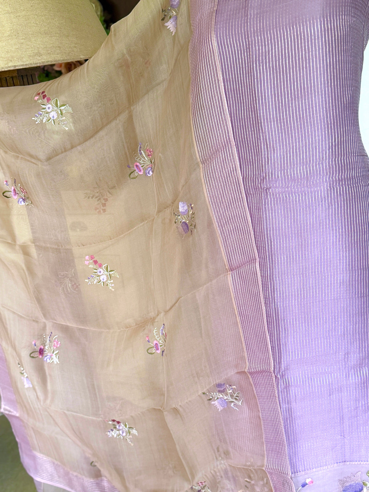 Lavender Wisper-3 Piece Suit Set
