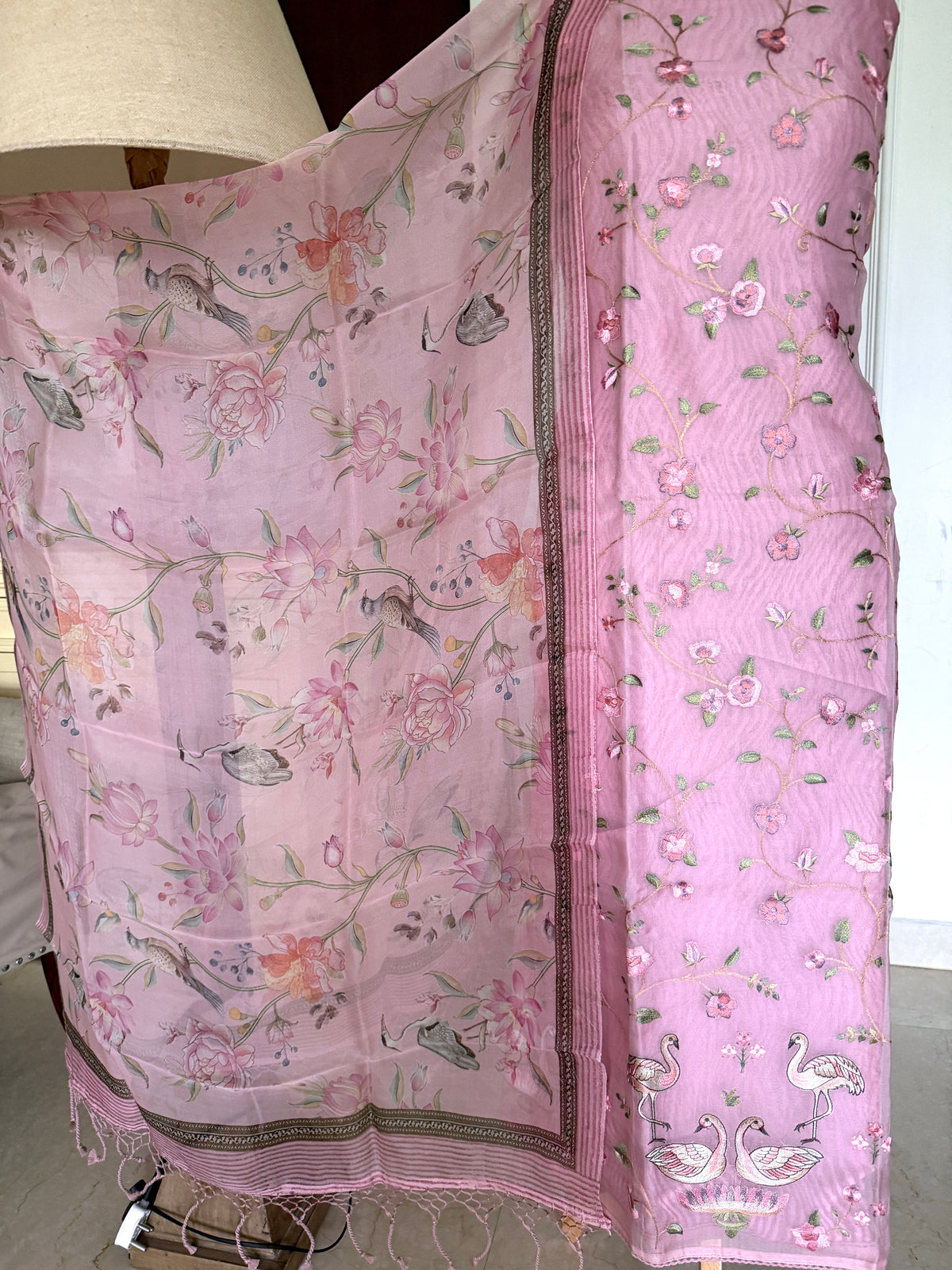 Pink Botanica-3 Piece Suit Set