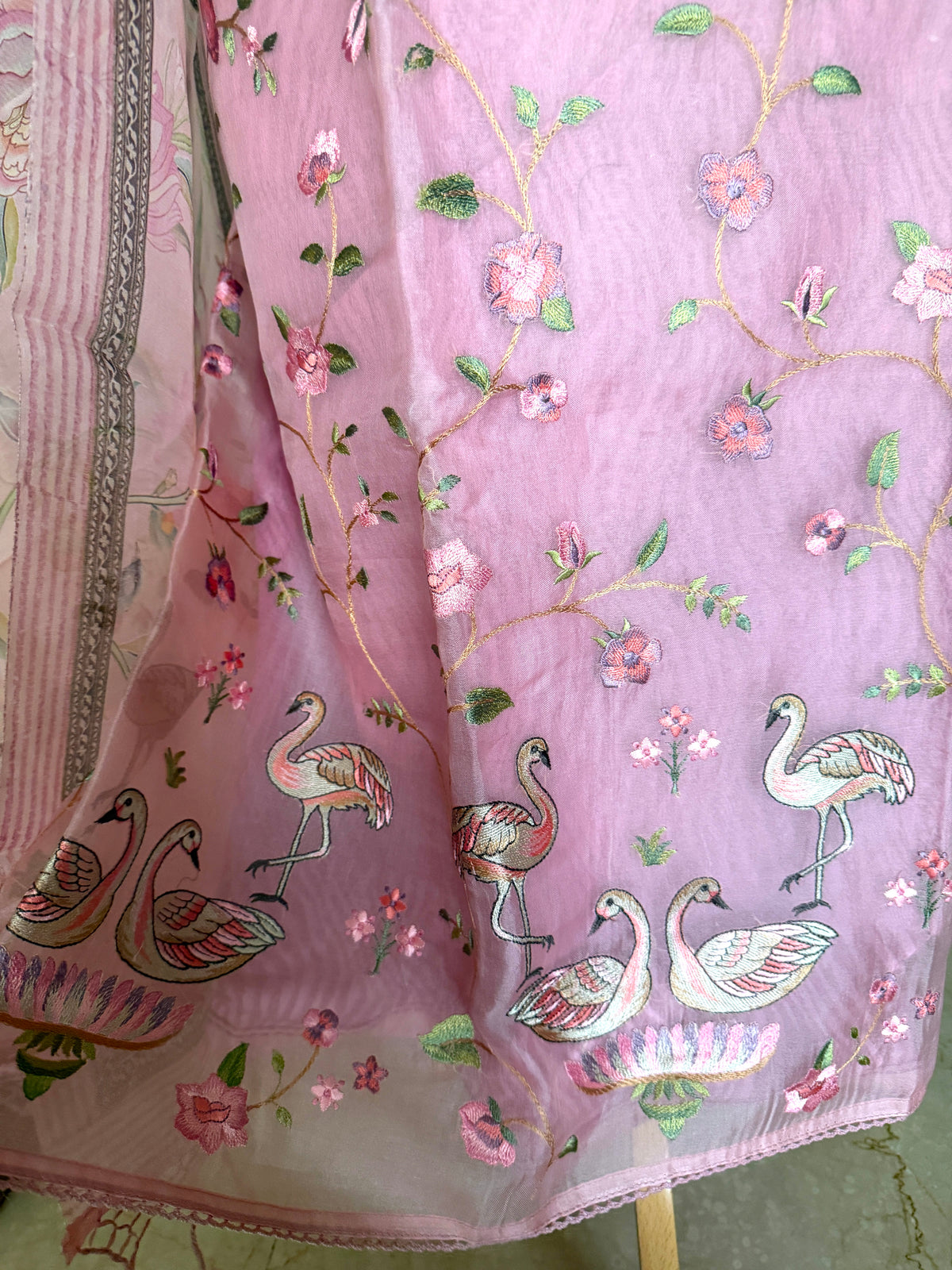 Pink Botanica-3 Piece Suit Set