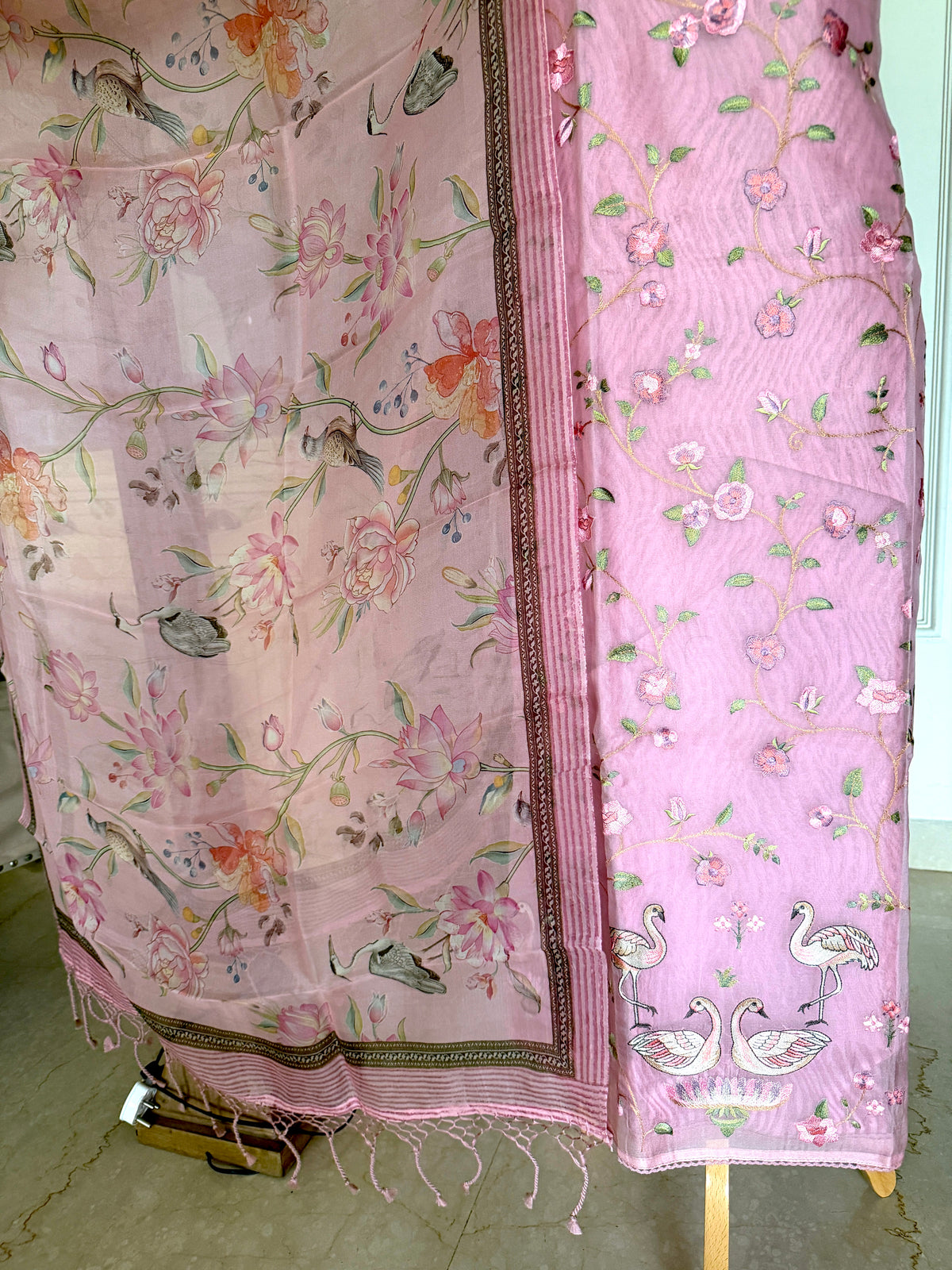 Pink Botanica-3 Piece Suit Set