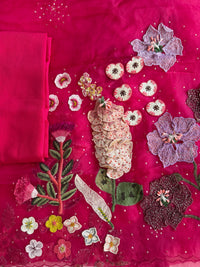 Pink Garden-3 Piece Suit Set