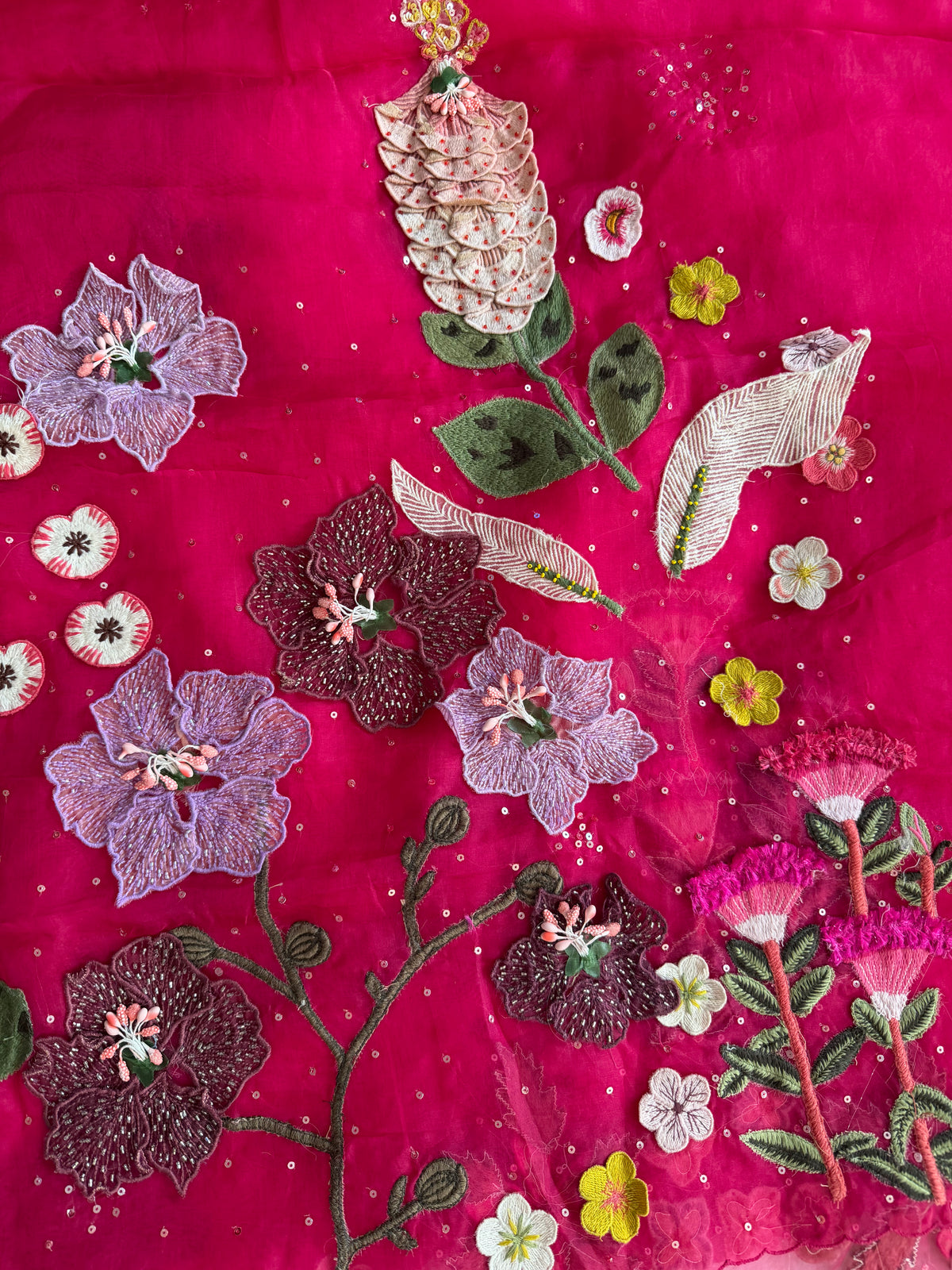 Pink Garden-3 Piece Suit Set