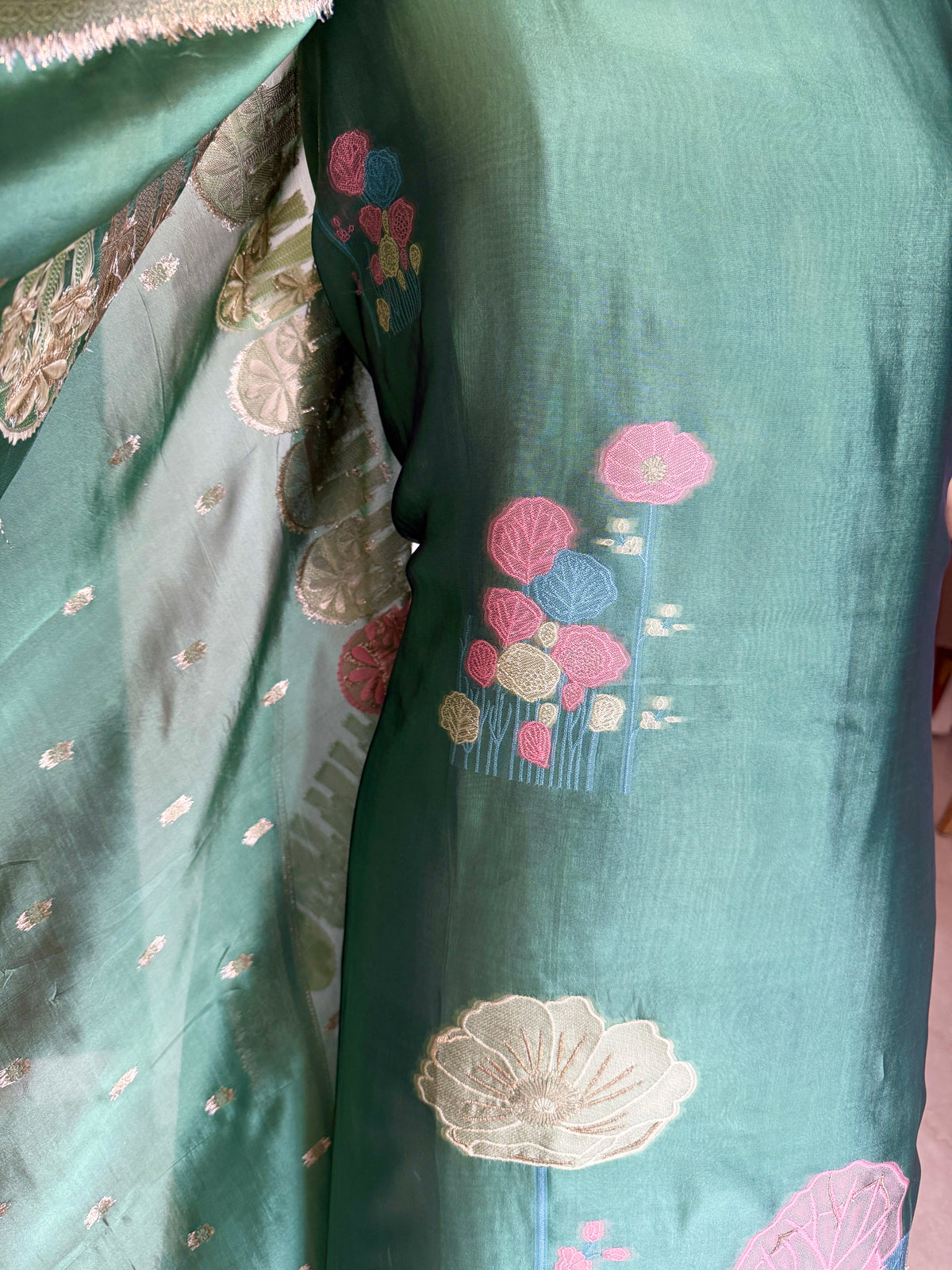 Blossom Sage-3 Piece Suit Set