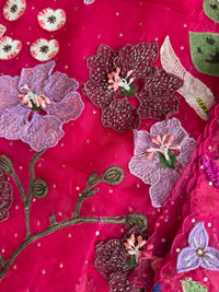 Pink Garden-3 Piece Suit Set