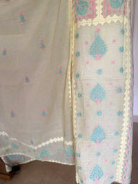 Meher Yellow Kota Cotton-2 Piece Suit Set