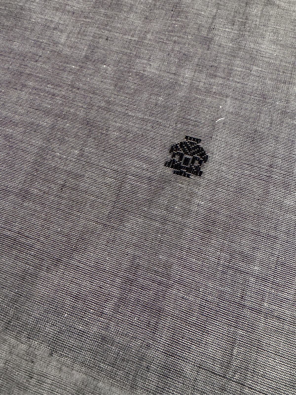 SHYAMAL - Grey cotton saree comes with blouse piece