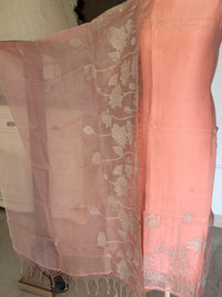 Lotus Pastel Orange-3 Piece Suit Set