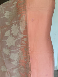 Lotus Pastel Orange-3 Piece Suit Set