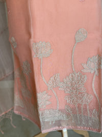 Lotus Pastel Orange-3 Piece Suit Set