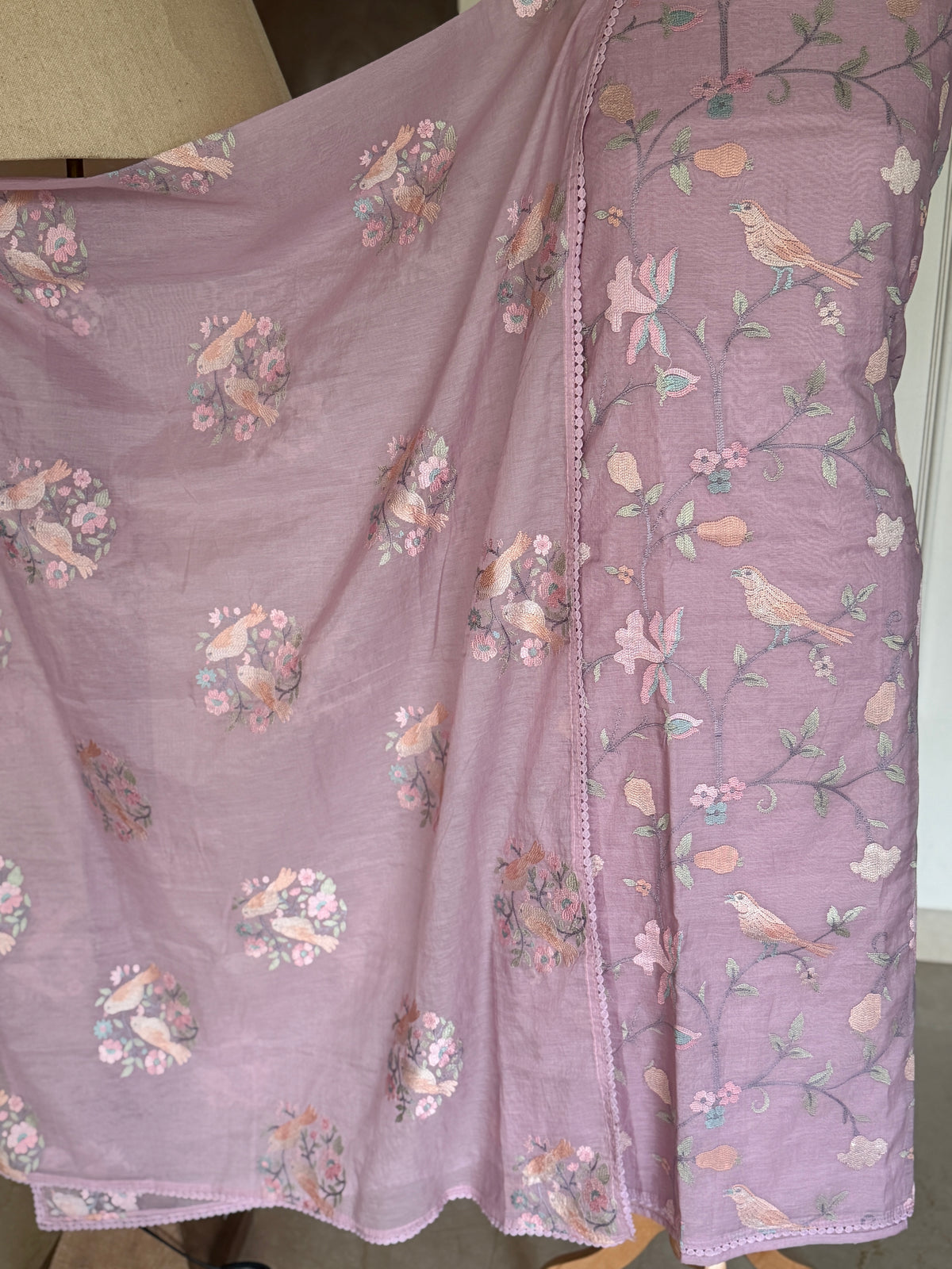 Lilac Bird Mul-3 Piece Suit Set