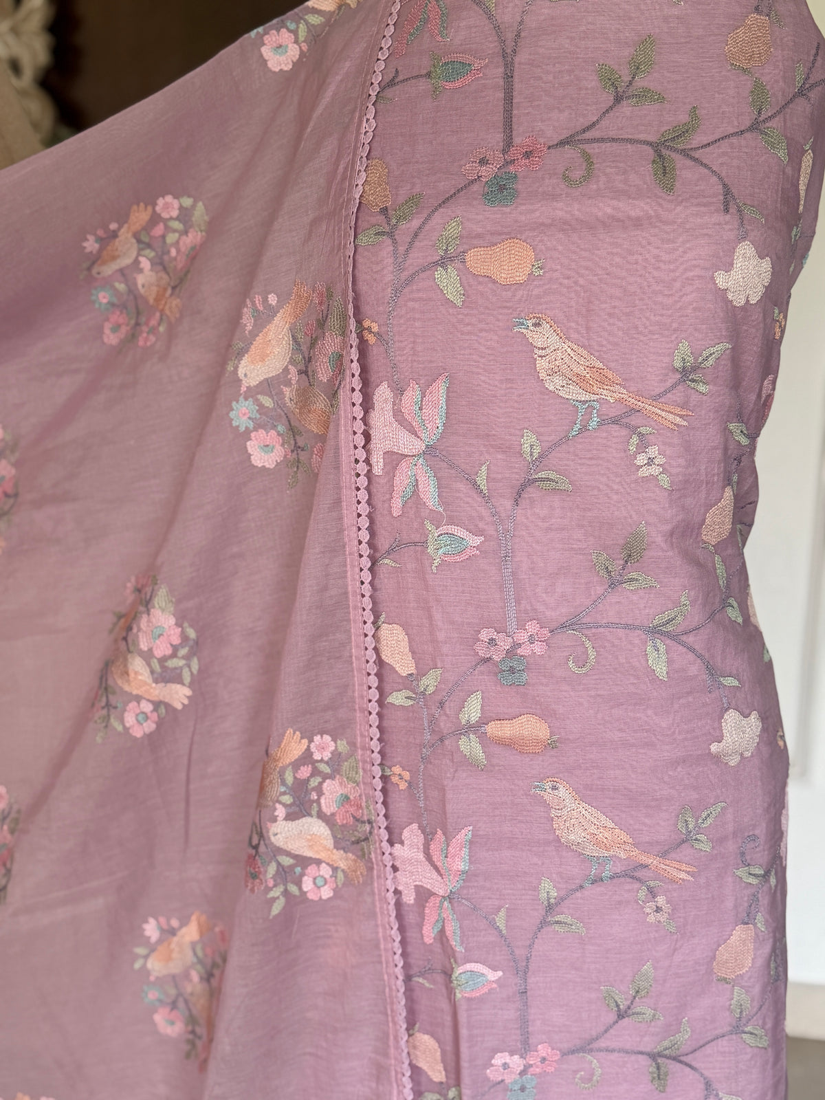 Lilac Bird Mul-3 Piece Suit Set