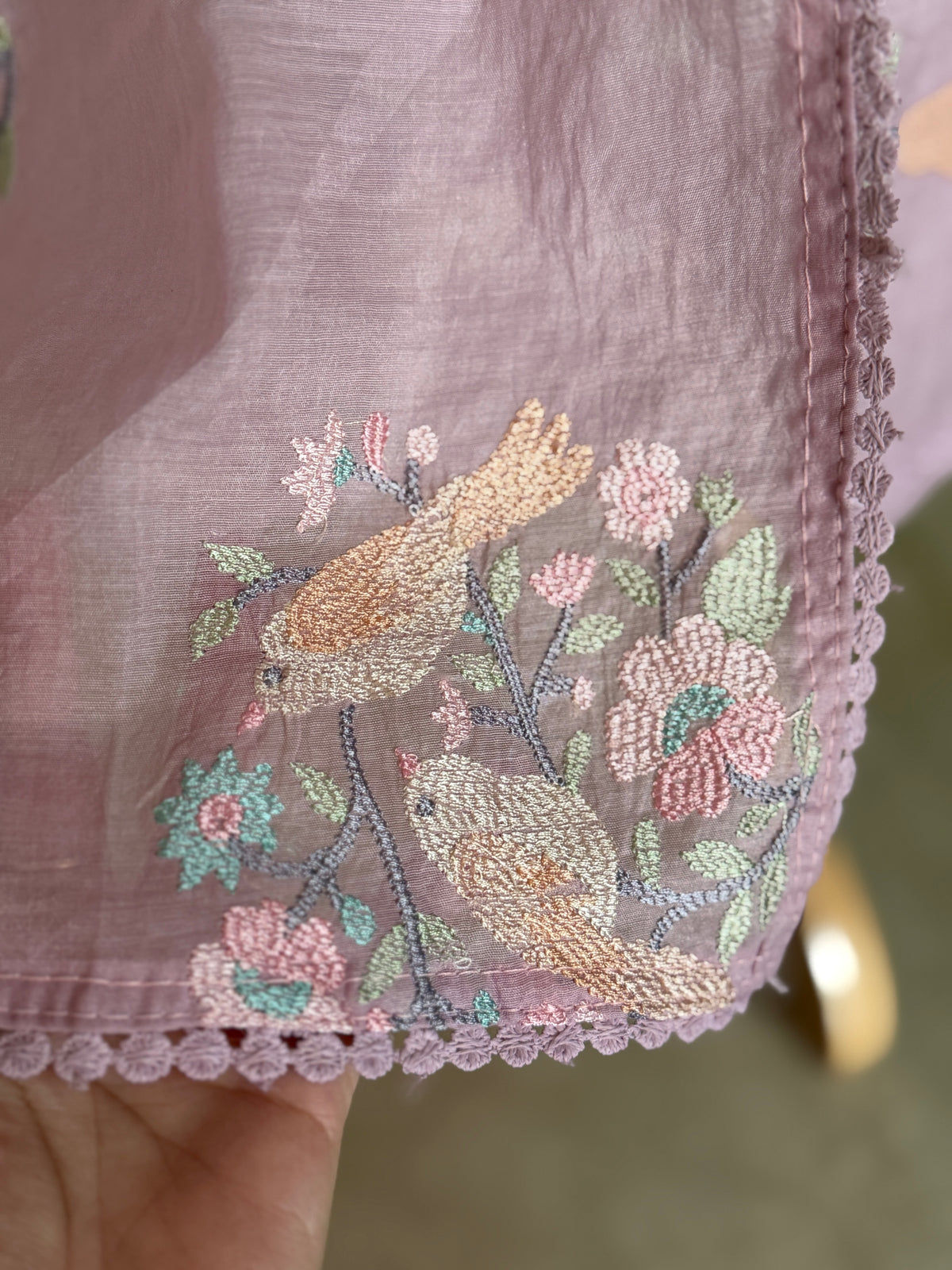 Lilac Bird Mul-3 Piece Suit Set