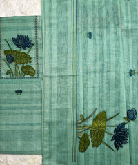 Green Lotus-3 Piece Suit Set